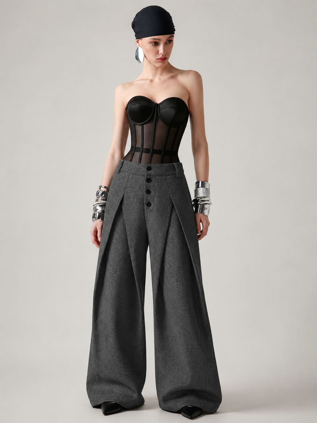 | Luna Pleated Trousers |